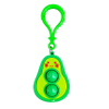 Avocado Bubble Fun Children's Toy Decompression Toys Pendant Avocado Silicone Keychain Avocado