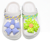 Summer Flower Series Croc Charm Vendor Anime Croc Charms Other Shoe Parts & Accessories