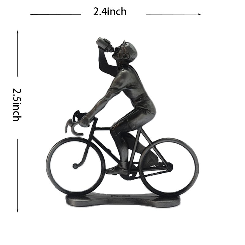 Home Decor Handicraft Marathon Running KeyChains Metal Bicycle Ornaments Fitness Key Ring