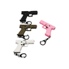 Custom Gun Keychain Mini Pistol Shape Tactical Keychain Plastic Key Ring Holder Portable Key Chain