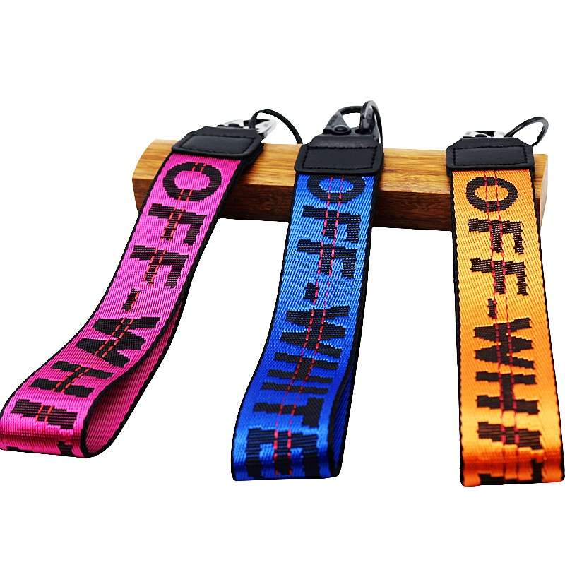 Winsnbwye short lanyard with logo customization wristband wine bottle lanyard keychain handle, high-quality motorcycle car keychain