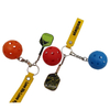 Llaveros Titanium Winpick Pickleball Ball 40 Hole Silicone DiyPickleball Keychain Business