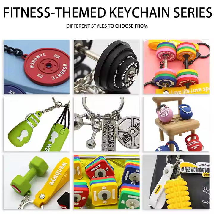 Items Giveaway Gifts Hard Dumbbel Dumbbell Brooches Lapel Custom Paint Fitness Soft Sport Weight Plate Metal Enamel Pin