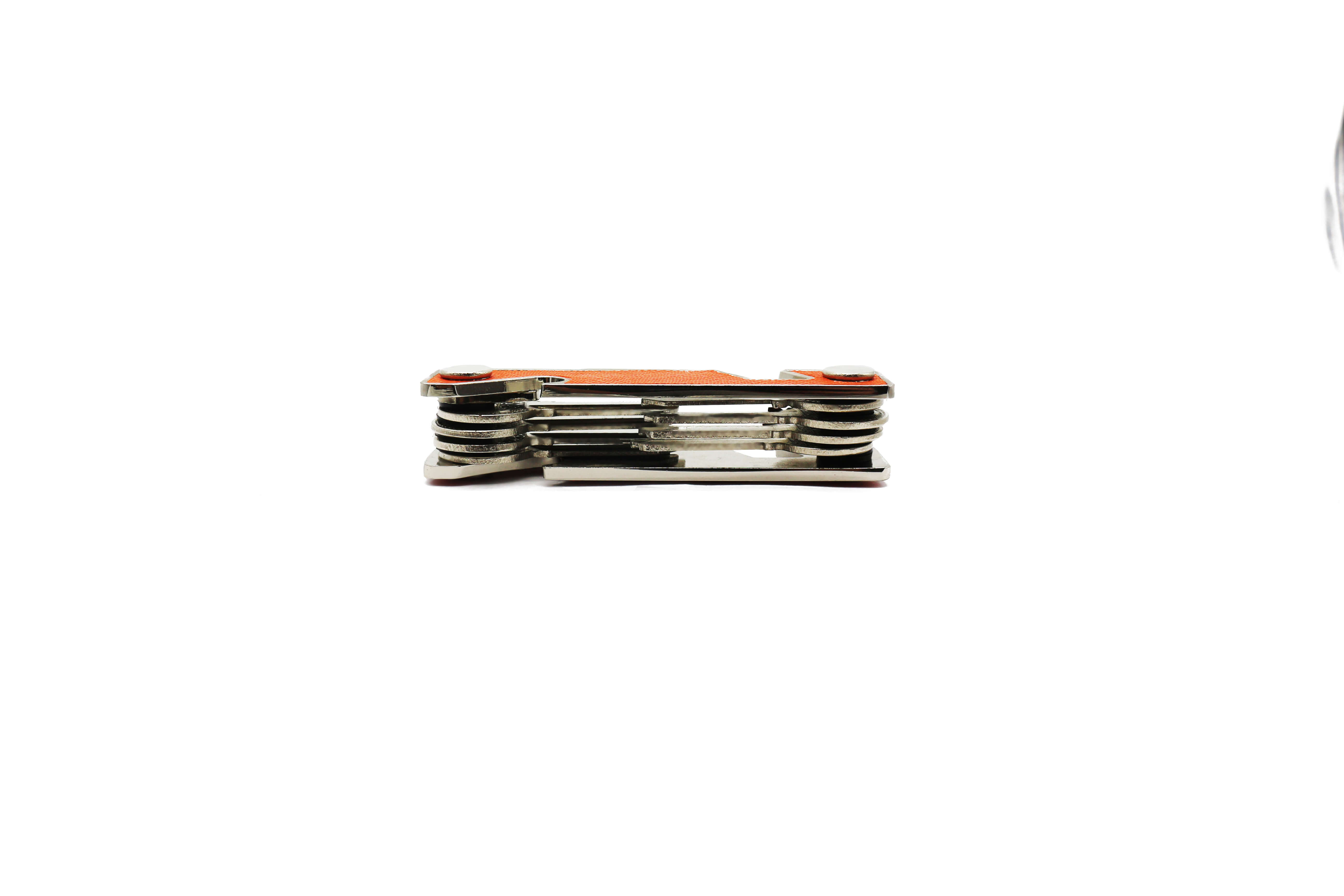 Smart Keychain Holder Compact Zinc Alloy Key Organizer