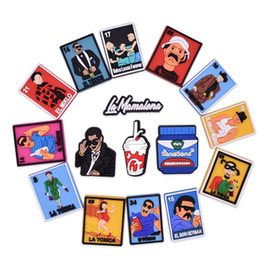 Mexican Rocker Pop Shoes Charms for Bubble Shoes