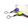 Outdoor Sports 3D Rubber Keychains Tennis Racket Keychain