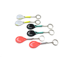 Outdoor Sports 3D Rubber Keychains Tennis Racket Keychain