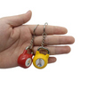 Wsnbwye Stainless Steel Kettlebell Llaveros Anime Sublimation DIY CHAVEIRO Metal Digital Business Card Keychain