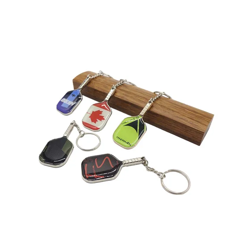 Wsnbwye Llaveros Pelotas Para Padel Gift Anime Sublimation Fan DIY Metal Padel Tennis Tshirts Keychain