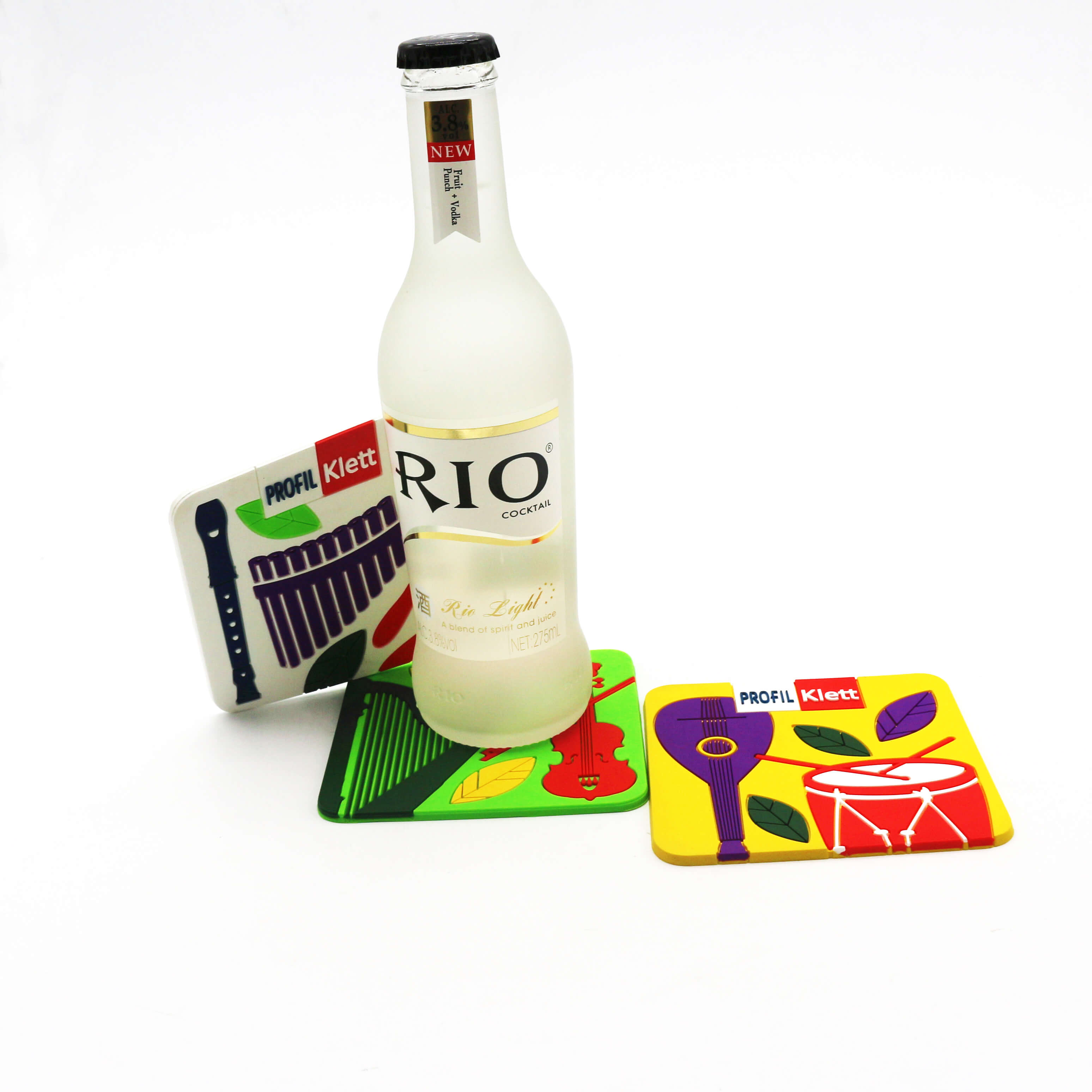 Personalized Custom Protective Desktop Coaster Rubber Coaster