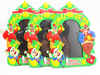 Christmas Series Plastic Promotional Gifts 3D Pvc Photo Frames