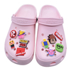 Custom Logo Croc Charms Cartoon PVC Shoe Charms Crocs