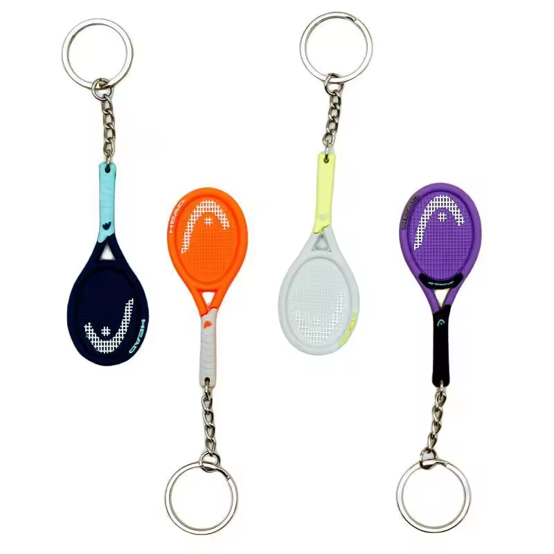 Wsnbwye Racket for Mosquitoes Professional Keychain Gift Sublimation Fan Anime Tennis Camewin Racket Key Chain