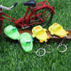 Wholesale Lovely Mini Shoe Keychain 3d Slipper Keyring Slipper Keyholder Croc Key Couple Bag Pendant Keychain