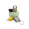 Winsnbwye Gym Color Fixed Kettle Bell 3D Metal Kettle Bell Metal Keychain