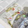 2022 Hot Selling Metal World Cup Valentines Day Gift Keychain Promotional Accessories World Football Cup Key Chain
