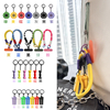 Bright And Colorful Three-piece Set of Kettlebells Barbells Plates And Dumbbells One-piece Keychain Durable And Convenient Neutral Style Suitable As A Gift for Fitness Enthusiasts