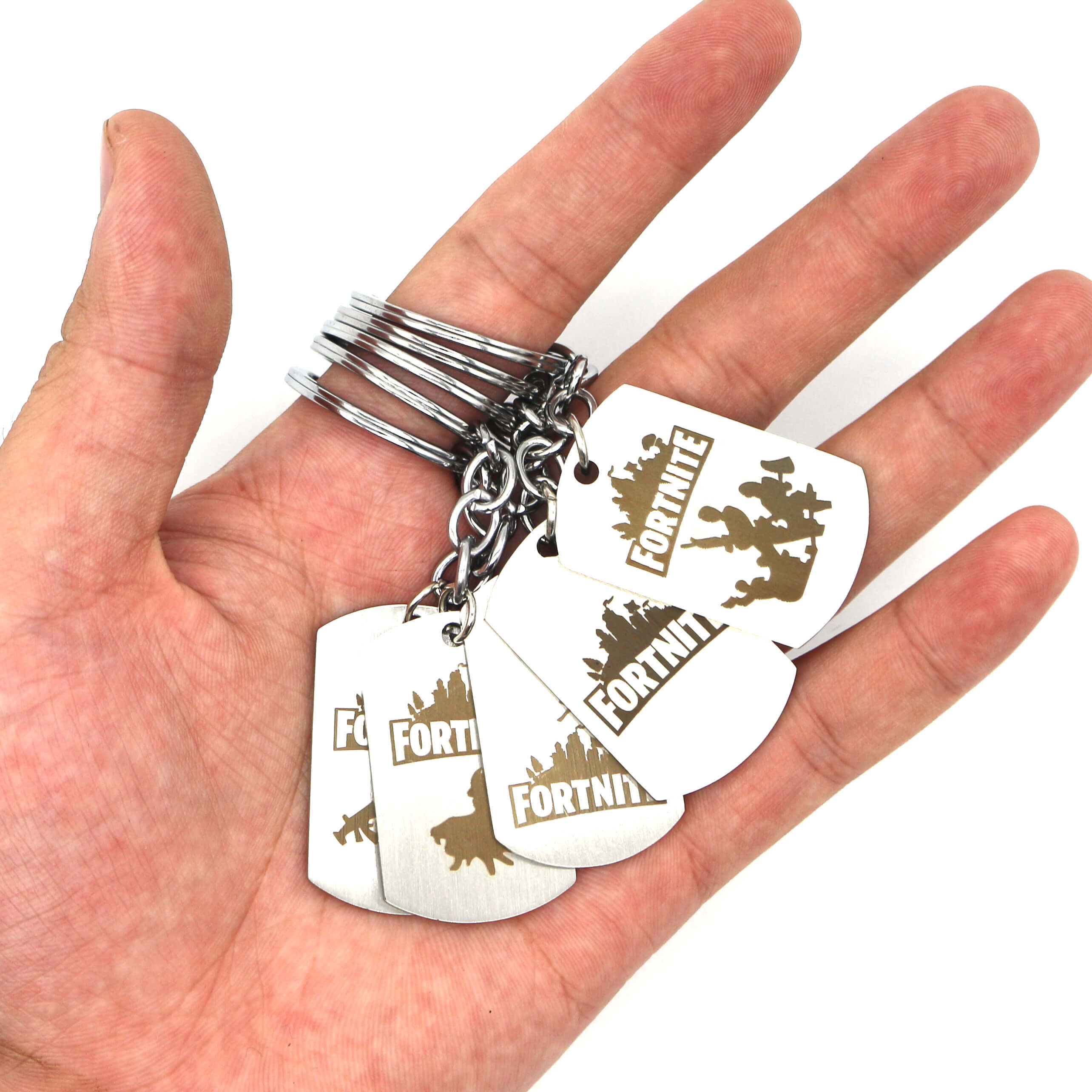 Fortnite Joint Pendant School Bag Pendant Custom Metal Keychain