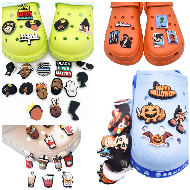 PVC Custom DIY Crocs Sports Shoe Charms