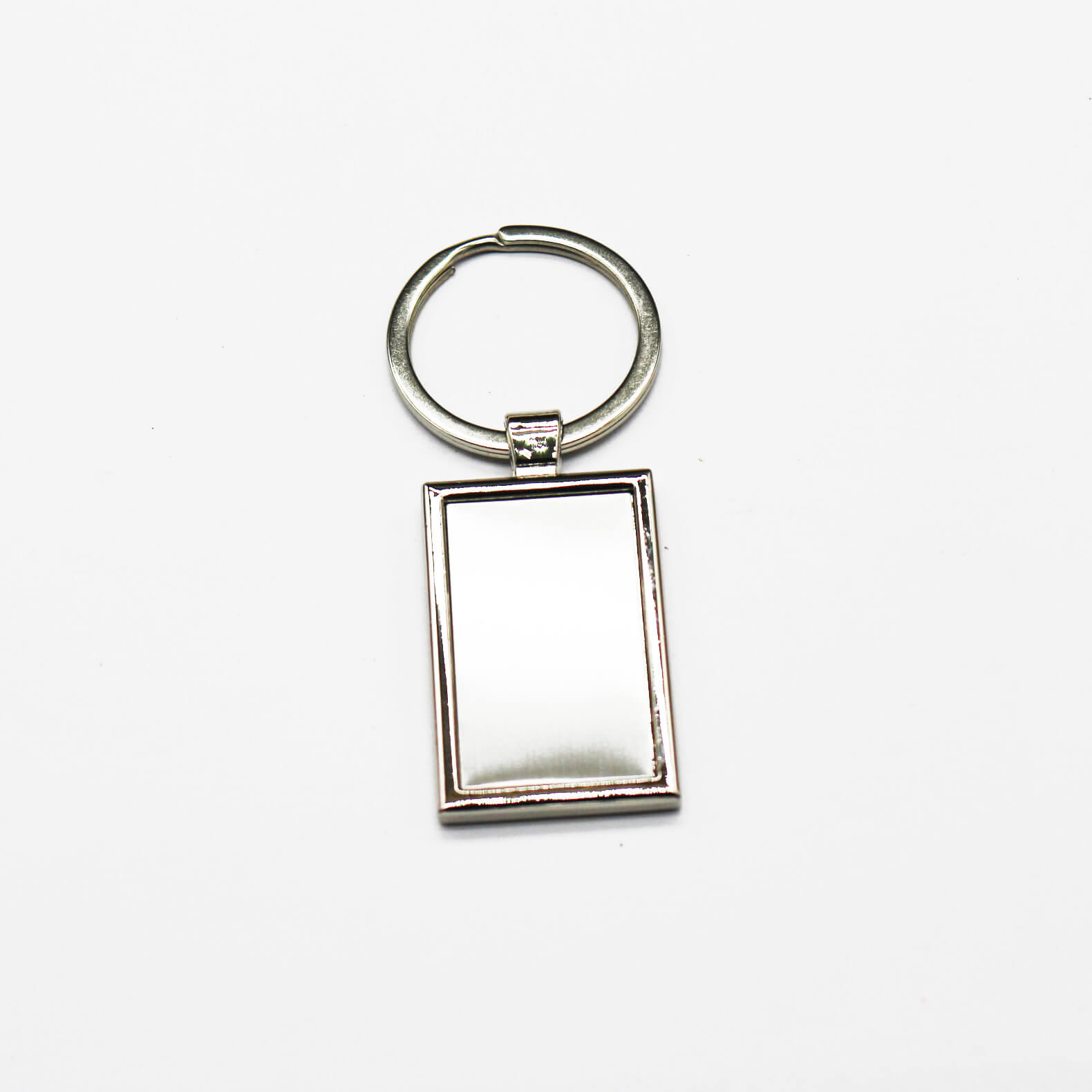 Mini Mirror Stainless Steel Mirror Metal Blank Keychain