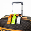 Custom Printed Logo Soft Plastic Pvc Travel Hanger Bag Luggage Name Tag