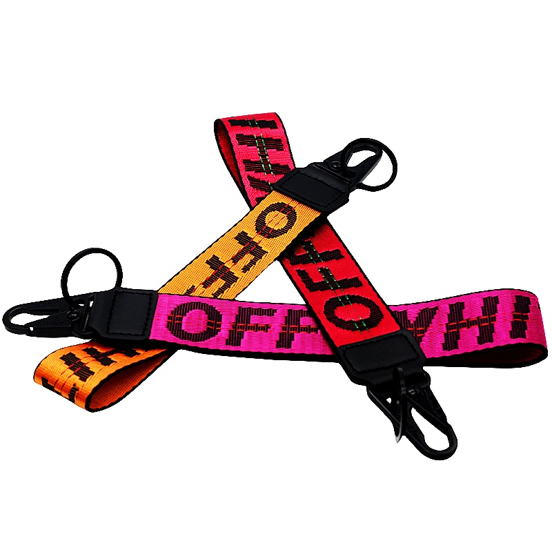 Wsnbwye Short Lanyards with Logo Custom Weight Lifting Wrist Gift Anime Sublimation Fan DIY Neoprene Lanyard Key Chain