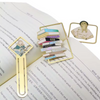 Wsnbwye Bookmark DIY Sublimation Animation 3D Metal Aluminum Bookmark Sublimation