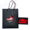 Llavero de zapatillas 3D Sneaker Keychain With Box Sublimation Keychain Nikee Key Chains