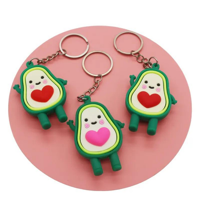 Wsnbwye Doll Keychain for Bag DIY Sublimation Anime 3D Llaveros CHAVEIRO Silicone Rubber Yarn Doll Keychain Keychain