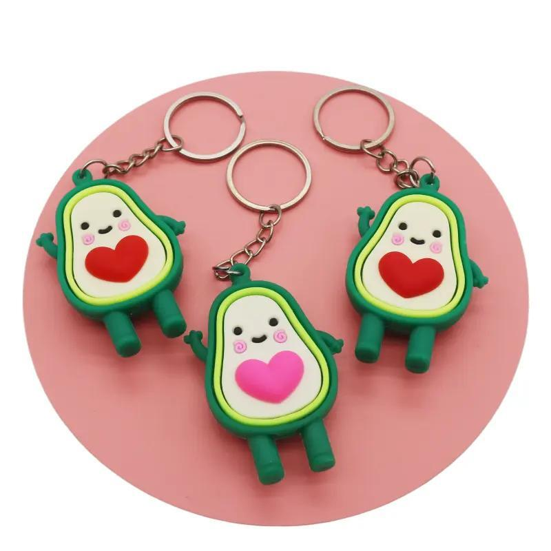 Wsnbwye Doll Keychain for Bag DIY Sublimation Anime 3D Llaveros CHAVEIRO Silicone Rubber Yarn Doll Keychain Keychain
