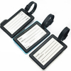 Custom Words Rectangle Soft PVC Custom Luggage Tag