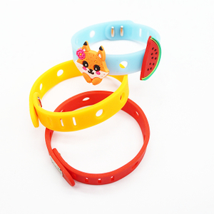Eco-Friendly DIY Silicone Shoe Charm Organizer Bracelet