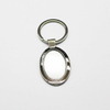 Mini Mirror Stainless Steel Mirror Metal Blank Keychain