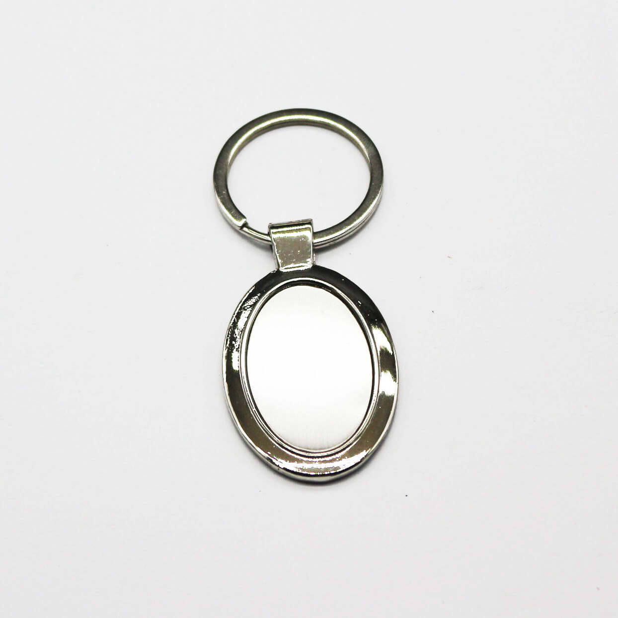Mini Mirror Stainless Steel Mirror Metal Blank Keychain