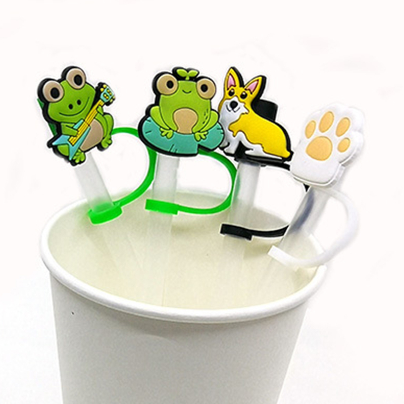 Cute Animals Custom Straw Toppers Charms