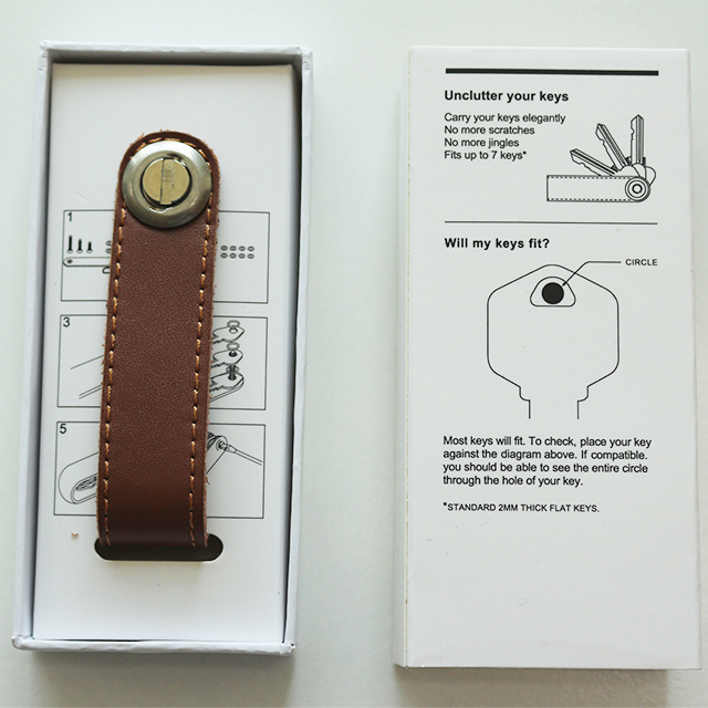 Leather Smart Key Holder Compact Key Organizer With Bottle Opener
