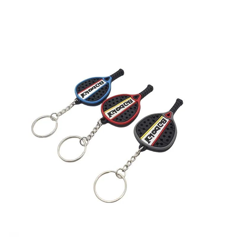 Wsnbwye Raqueta Padel Babolat Racket Gift Anime DIY Rubber Key Chain Cute Rubber Padel Balls Babolat Keychain