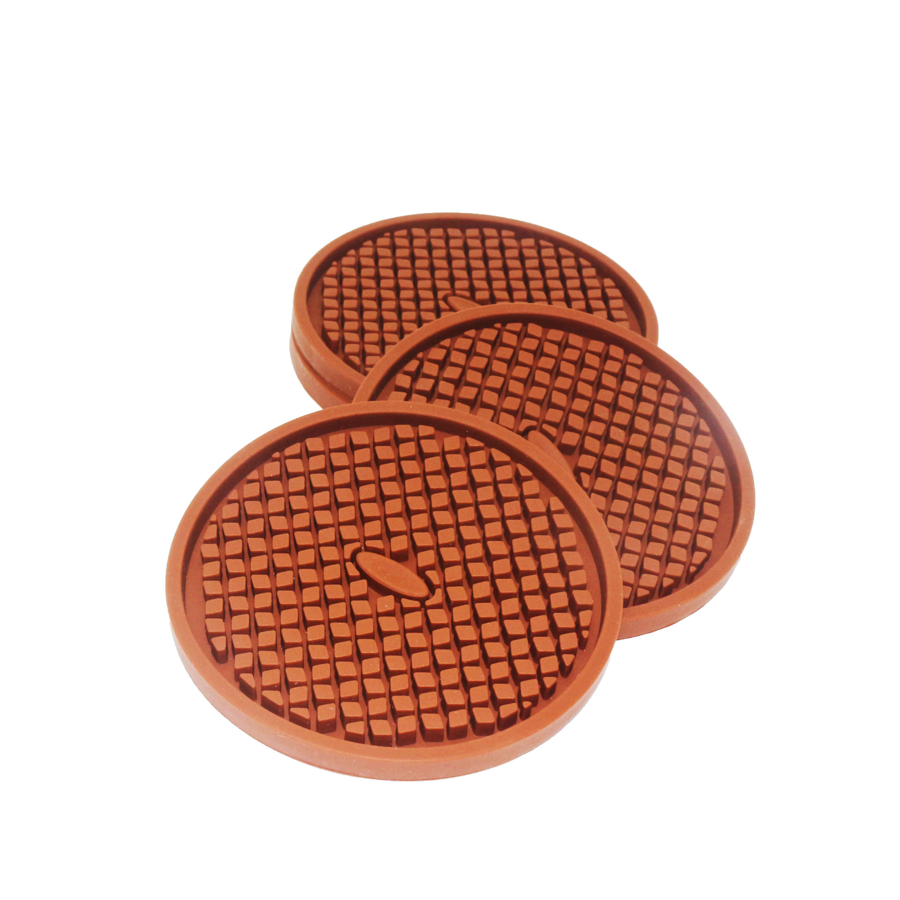 Custom Silicone Solid Simple Coaster Spot
