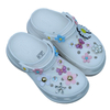 Floral Pattern Daisy Series Shoe Decoration Charms Crocs
