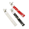 Wsnbwye lanyard with safety breakaway Keychain Strap Polyester Keychain Nylon Motorcycle Keychain lanyard attachment
