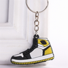 2D 3D Mini PVC Sneaker Key Chains Custom Key Chain Accessories Basketball Shoe Model Rubber Key Chains