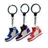 Creative Gifts 3D Basketball Souvenir Key Chain Shoes Soft Rubber Key Chains