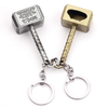 Simulation Thor's Hammer Keychain Metal Keychain Bottle Opener Keychain