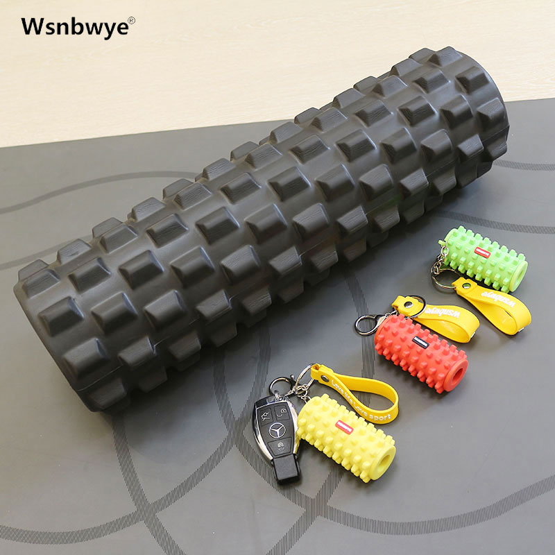 Wsnbwye Foam Roller Coating Gift Anime Fan DIY Business Designer Textured Foam Roller Machinery Massage Keychain