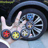 3d Mini High Quality 3D Keychain Mouse Wheel Rotary Encoder Tire-shaped Key Ring Wheel Tyre Keyring Rubber Keychain