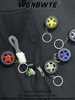 Customized Designer Gift Business Rubber Hankook Keyring Tire Tire-shaped Key Ring Wheel Tyre Rubber Wheel Tire Keychain
