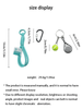 custom logo advertising tennis ball keychain promotion sports tennis ball keychain Convenient Neutral Style Suitable As A Gift for Fitness Enthusiasts