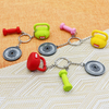 3D Llaveros Fitness Accessories Dumbbell 45kg Paint 50kg Set Lbs Keychain 1kg Dumbbell Keychain Dumbbell Gym