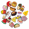 Food Series Shoe Decoration Cartoon Bubble Shoes Charms