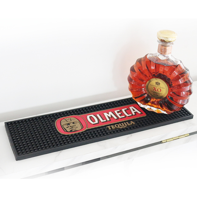 Anti Slip Soft Rubber Custom Spill Pvc Bar Mat